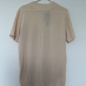 Cream mens shirt